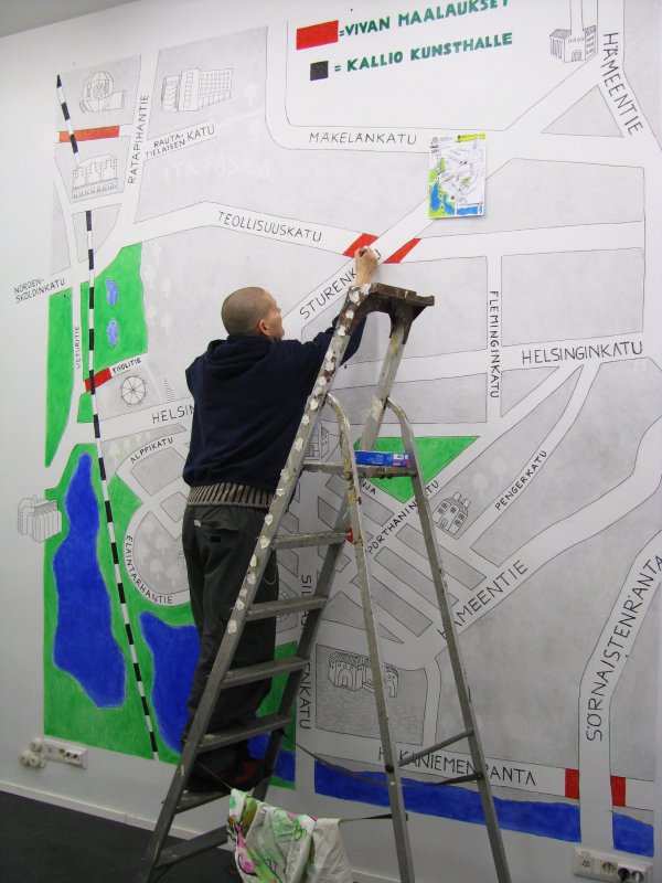 “MAP” at Kallio Kunsthalle, Helsinki 2014